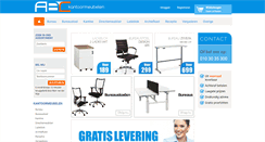 Desktop Screenshot of abckantoormeubelen.nl